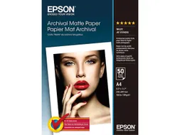 C13S041342 Epson Fotopapier A4 192 Gram Mat 50 Vel