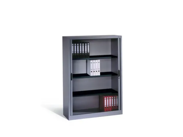 Roldeurkast Hxbxd 1660X1200X420Mm 3Legborden Ral7035