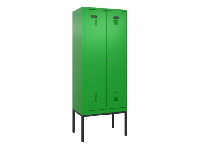locker voor scheiding van kleding,HxBxD 2120x800x500mm,2vak
