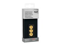 SuperDym-magneten C5 inchStrong", Kogel-design, goud, Magneetkracht: c
