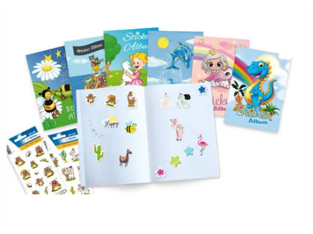 Stickeralbum Eenhoorn A5