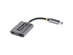 USB-C Headphone Splitter, USB Type C Dual Headset Adapter