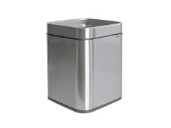 9501594 Afvalbak MAULprime 15L edelstaal 25.1x25.1x32.2cm zilver