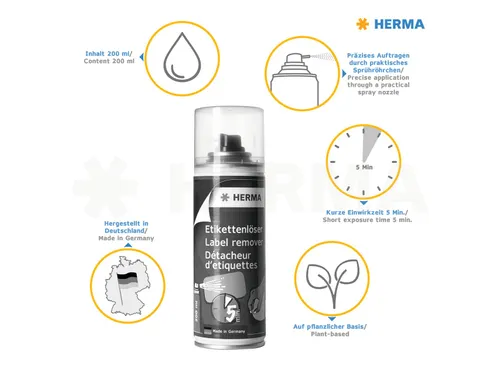HERMA 1266 Etikettenverwijderaar Aerosol 200 ml