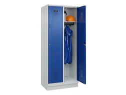 locker,HxBxD 1950x800x500mm,2vak,vak B 400mm,cil.-slot,sokkel