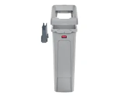 Slim Jim Recyclingstation Starterset Rubbermaid Grijs