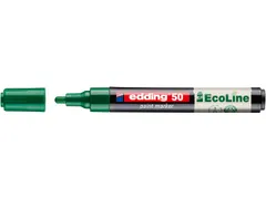 Paintmarker edding 50 EcoLine op waterbasis 2-3mm groen