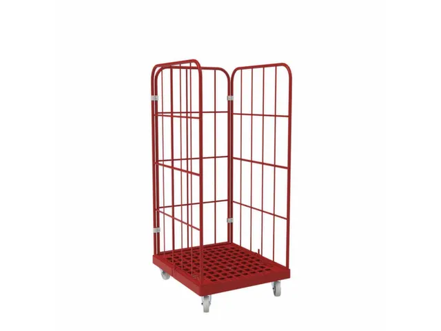 rolcontainer,draagverm. 500kg,HxLxB 1630x815x724mm,nuttige H 1450mm