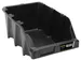 Magazijnbak 217x360x155mm Zwart