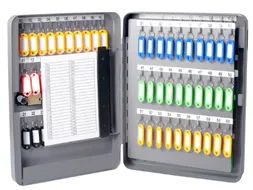 Sleutelkast metaal Pavo basic met cijferslot 130 haken 37x28x8cm grijs
