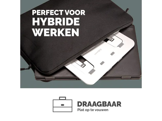 Laptopstandaard Fellowes Alumia zilver