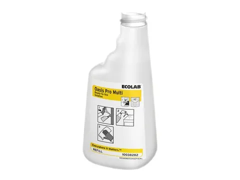 Ecolab voorbedrukte Flacon Oasis Pro Multi 650ml excl. sproeikop 6 st.