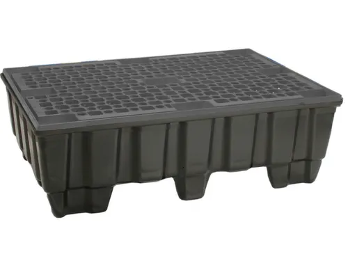 Opvangbak 2x 200l Opvangvol. 220l Pe 360x 1220x 820mm