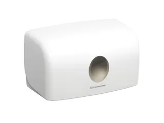 Handdoekdispenser Aquarius voor i-vouw mini wit 6956 - 3