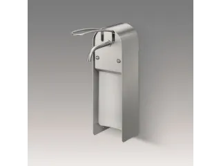 zeep-/ontsmettingsmiddeldispenser,HxB 325x97mm,v. 1l,RVS - 2