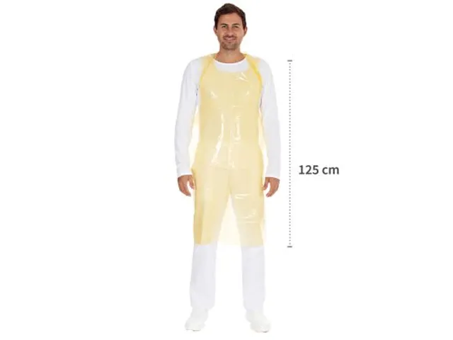 Franz Mensch 23178 Hygostar Schort PE 125x70cm Geel 500 stuks