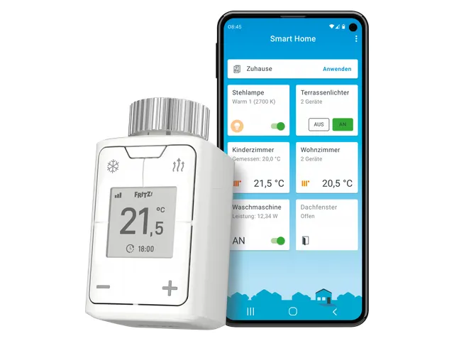 Smart FRITZ!Dect AVM 302 Intelligente Radiatorknop voor CV