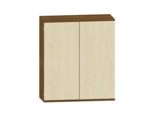 kantoorkast,HxBxD 1150x1000x430mm,decor romp noten,decor front esdoorn - 1