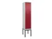 locker voor scheiding van kleding,HxBxD 2120x400x500mm,1vak