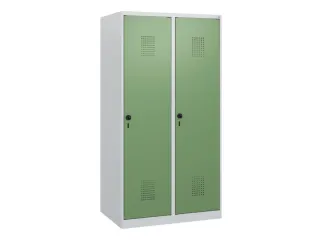 schoollocker,HxBxD 1530x800x500mm,2vak,vak B 400mm,draaigrendel - 2