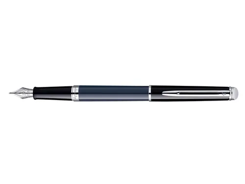 Vulpen Waterman Hémisphère Colour Blocking black en blue CT fijn