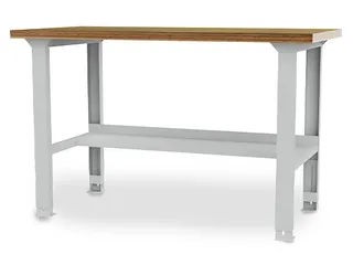 werkbank,HxBxD 759-1059x2000x750mm,multiplexblad,draagverm. 200kg - 1