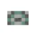 Akoestische PET-vilt wandtegels 30x30cm Petrol Groen 24 Stuks