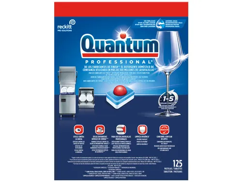 Vaatwastabletten Quantum Pro All-in-one 125 stuks