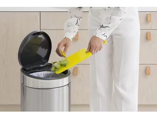 Touch bin New 30 Liter Prullenbak Mat Staal - 6