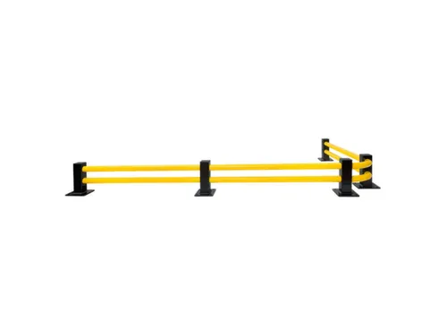 vloerbarrière,paal,v. binnen,HxBxD 250x70x70mm,staal,zwart