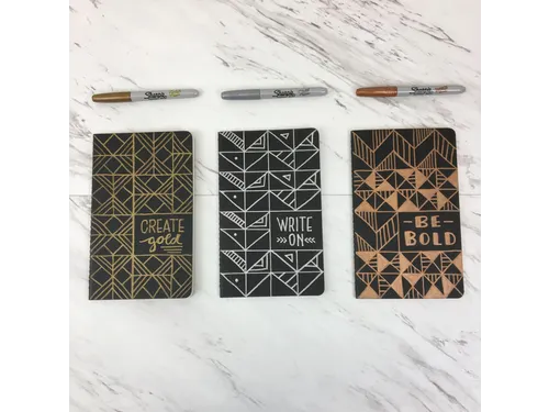 Viltstift Sharpie rond 0.9mm Metallic Assorti blister 3 stuks