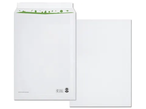 Bong akte-enveloppen beECO 229x324mm, C4 zonder venster, doos 250 stuk