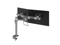 Viewmate monitorarm 2 Schermen Bureau 602 Zilver
