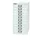 kantoor-ladekast HxBxD 590x279x380mm 10 laden romp verkeerswit staal