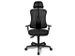 Siège Bureau Pivotant Assise Noir Dossier Maille Noir