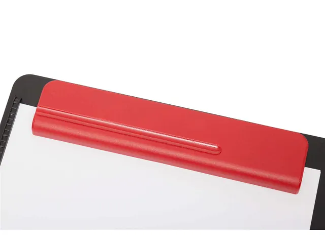 Porte-bloc MAULgo PS A4 noir pince rouge