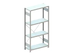 magazijnstelling,grondveld,HxBxD 2000x1056x436mm,vakl. 150kg