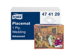 Tork 474129 Placemat Wedding 1-laags 30x42cm 2500 Stuks