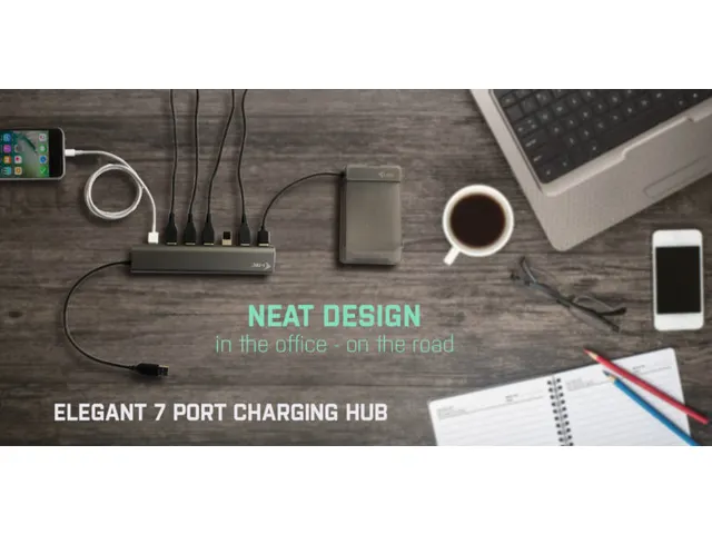 I-TEC Metal Charging HUB 7-poorts