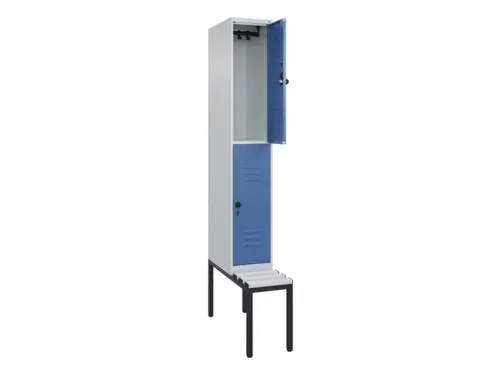 Dubbeldekse dekenkist,HxBxD 2120x300x815mm,1x2vak.,vak B 300mm