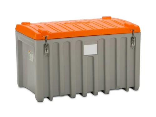 Opbergbox 400L H X B X D 750X 1200X 790Mm Grijs/oranje