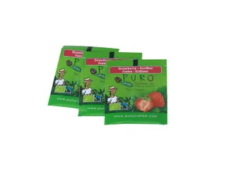 Puro Bio thee Aardbei zwarte thee Fairtrade 25 zakjes - 2