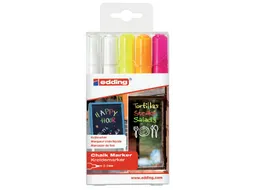 Krijtstift edding 4095 rond assorti 2-3mm etui à 5st