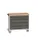 gereedschapswagen 980x1050x600mm multiplexblad 5 laden RAL7035+RAL7016
