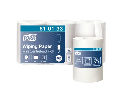 Tork 610133 Poetspapier M1 Advanced Centerfeed 1-laags 120m Wit