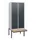 locker met bank,HxBxD 1950x800x815mm,2vak,vak B 400mm,draaigrendel