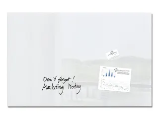 Glasmagneetbord Sigel Artverum 1000x650x15mm super wit - 1