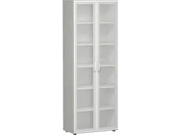 kantoorkast,HxBxD 2160x800x420mm,5xhouten vloer,6ordnerhoogte