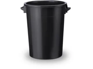 ton,HxØ 670x520mm,100l,HDPE,zwart - 2