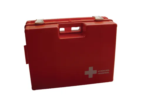 Quick A Multi verbandtrommel met wandhouder, oranje, per stuk